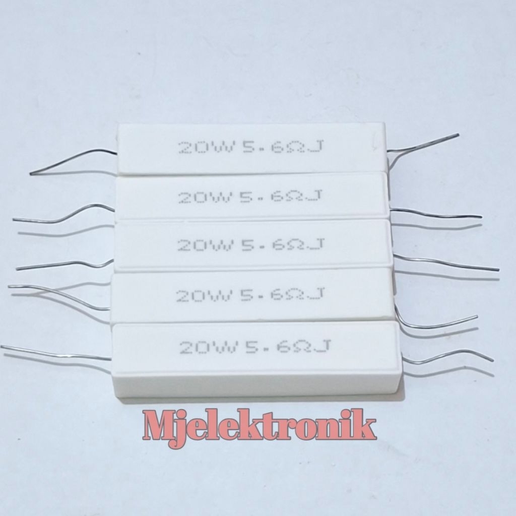 Resistor 20 Watt 33Ohm R kapur 33ohm 20w Ukuran ohm bisa requst 1 - 300Ohm