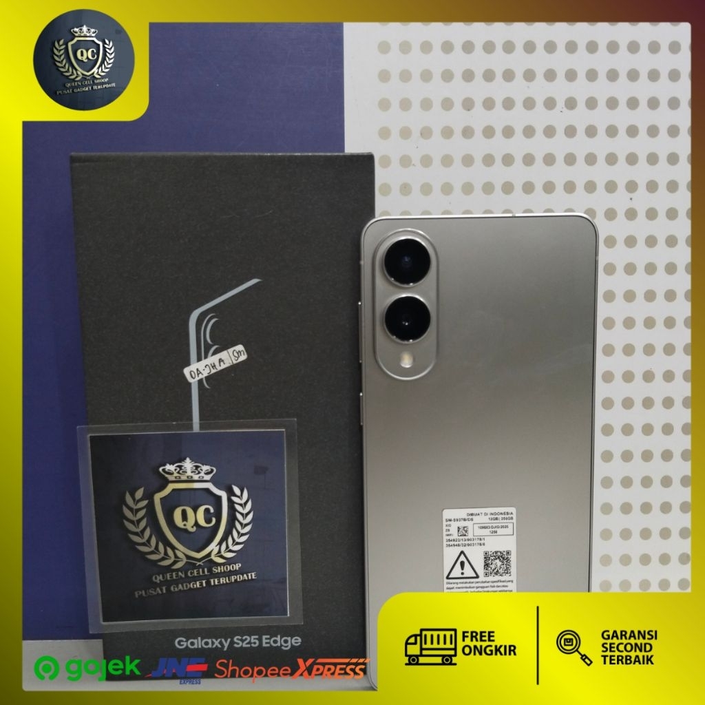 SAMSUNG S25 EDGE 12/256 SECOND FULLSET