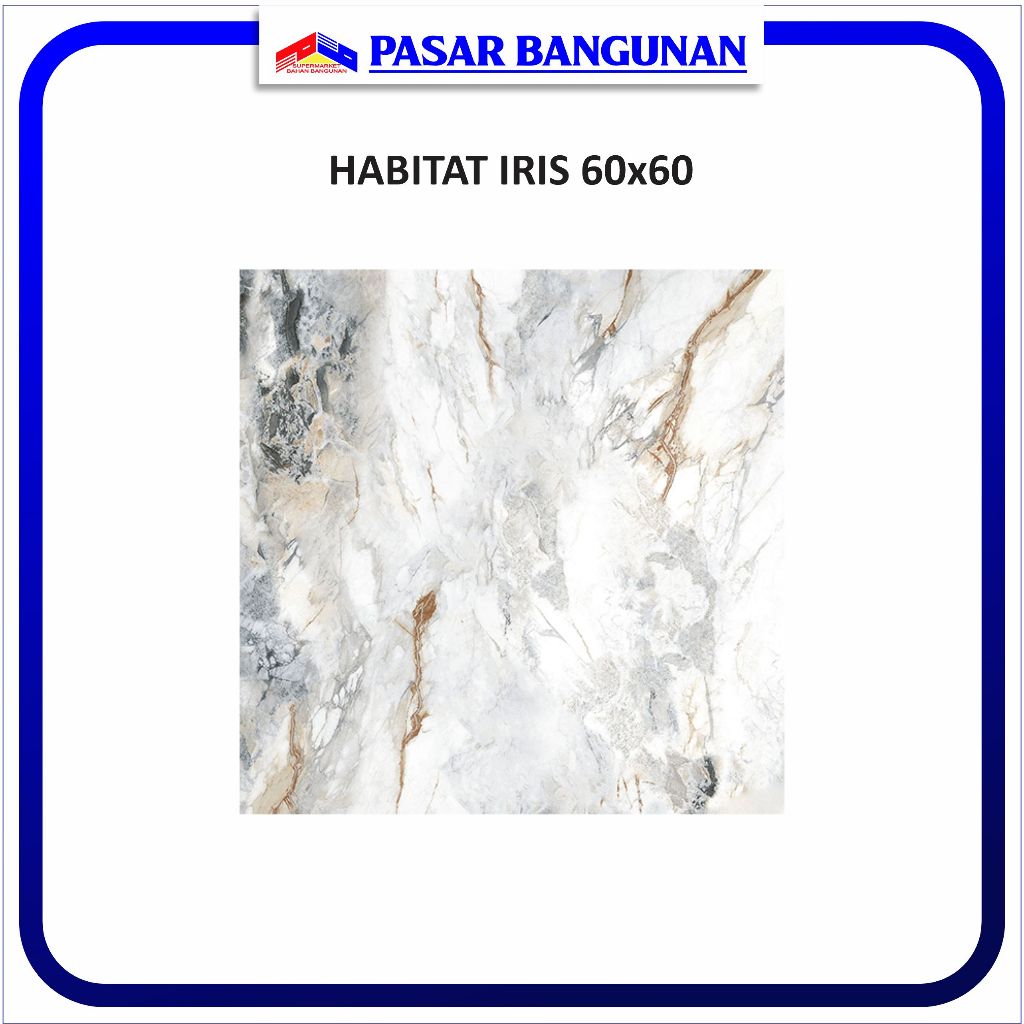 KERAMIK 60x60 HABITAT IRIS