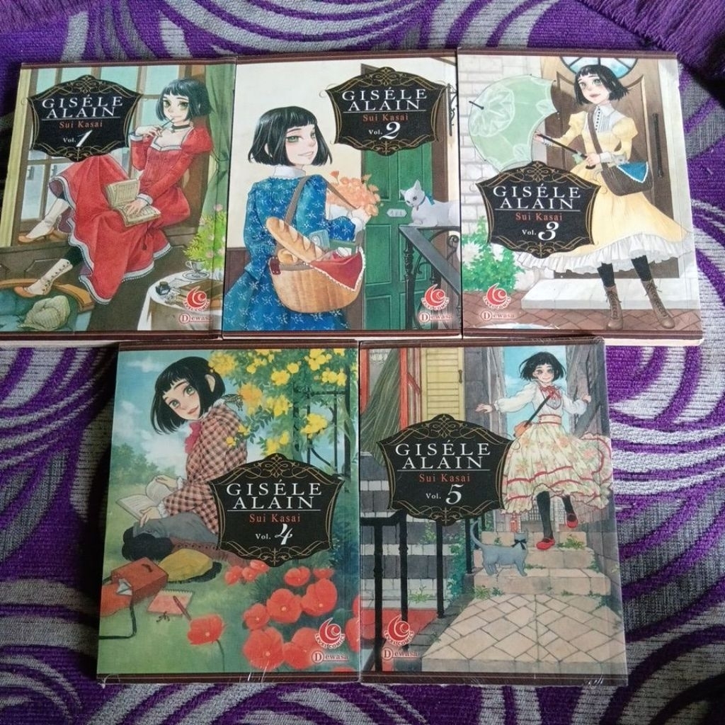 Komik Gisele Alain vol 1-5