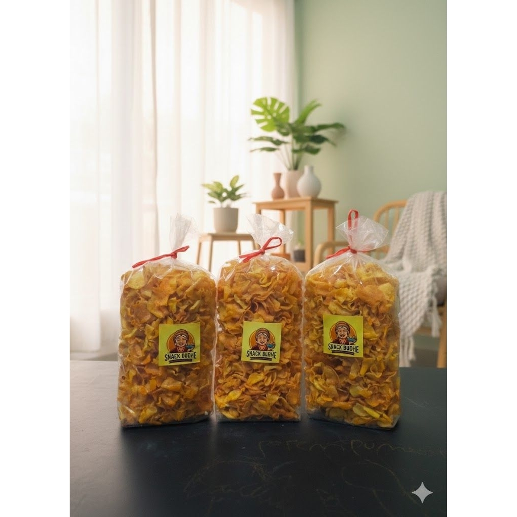 Keripik ubi kriuk,keripik ubi jalar krispi - Pedas Manis, Rasa Bawang, jagung bakar,Camilan Sehat,ke