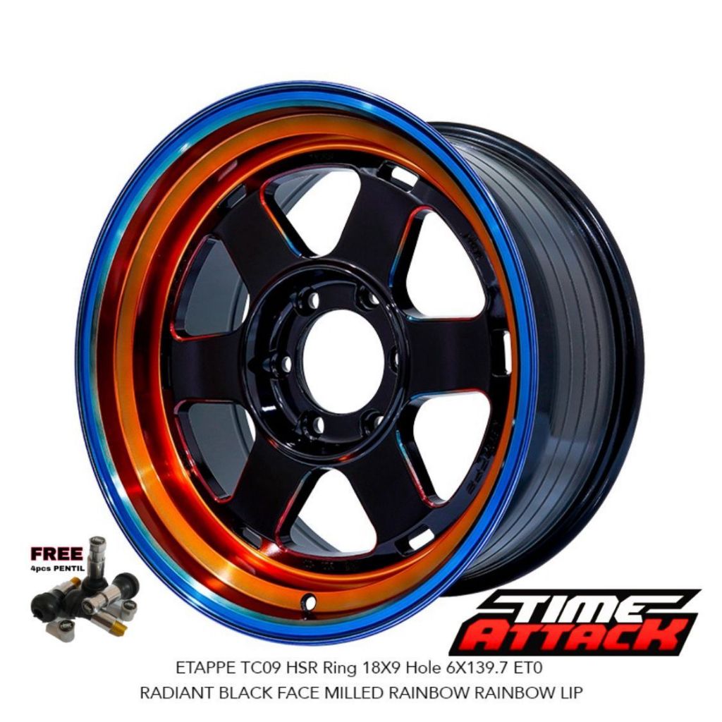 Velg Mobil GWM Tank 300  Ring 18 HSR WHEEL Tipe Etappe Velg Hsr R18