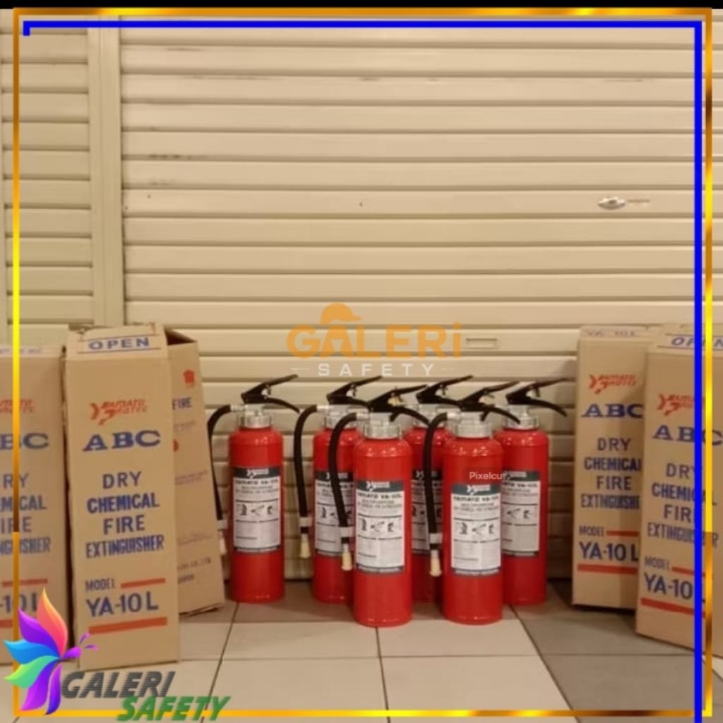 Apar Powder Yamato 3,5Kg Tabung Pemadam Api - Apar ABC Powder Yamato Ya 10L Atau 3,5 Kg