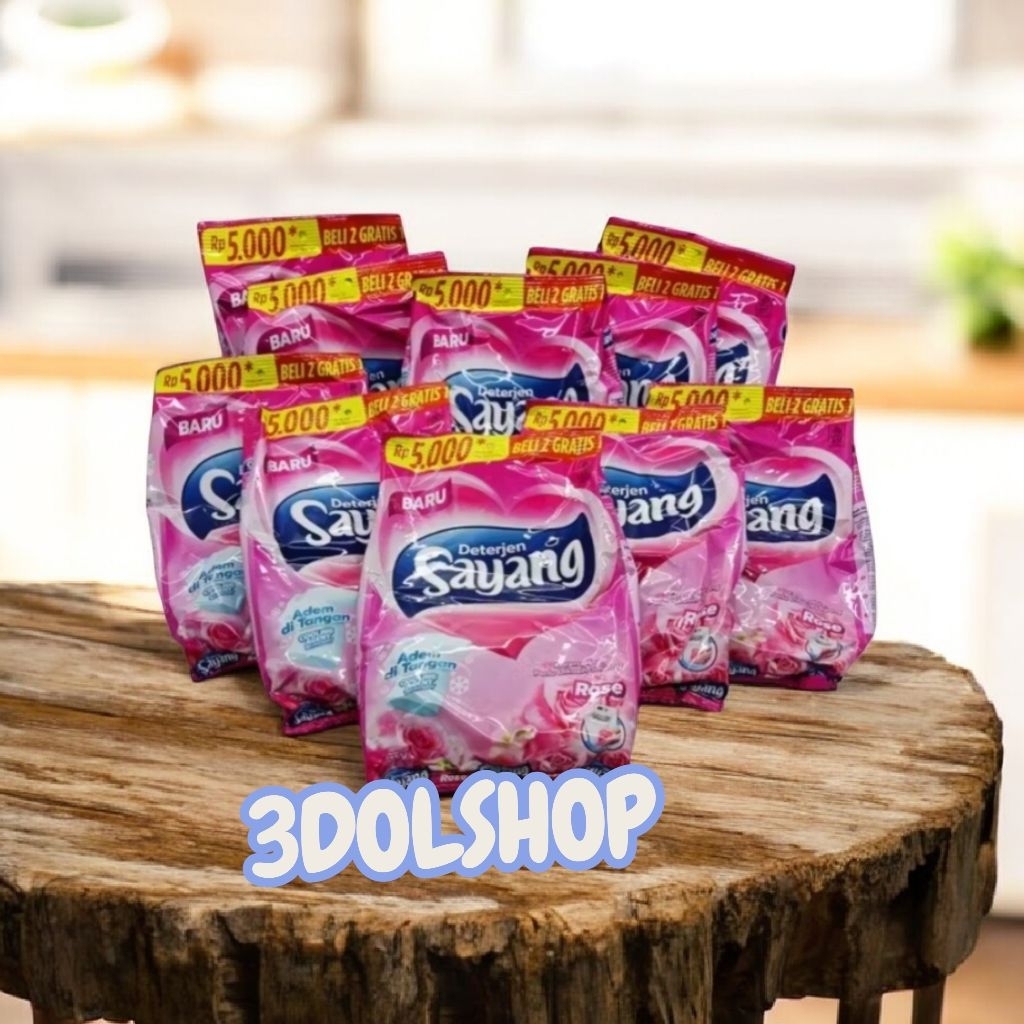 Detergen sayang 220 gram / Detergen bubuk / detergen murah / detergen wangi harum
