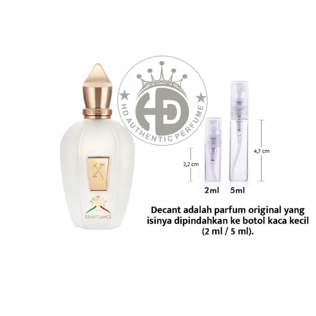 HD Authentic Perfume - Decant Xerjoff Renaissance EDP Unisex