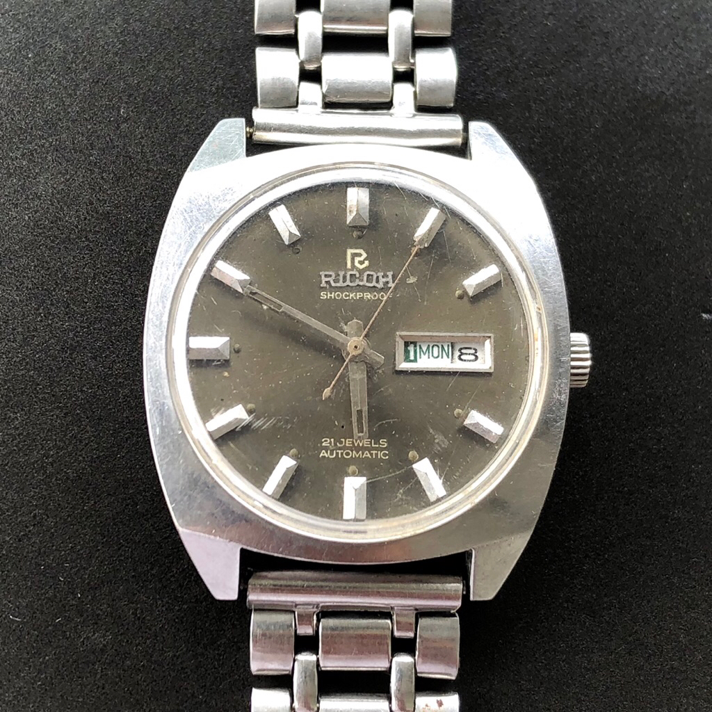 JAMTANGAN ORIGINAL AUTOMATIC / RICOH CRYSTAL ORIGINAL JAPAN