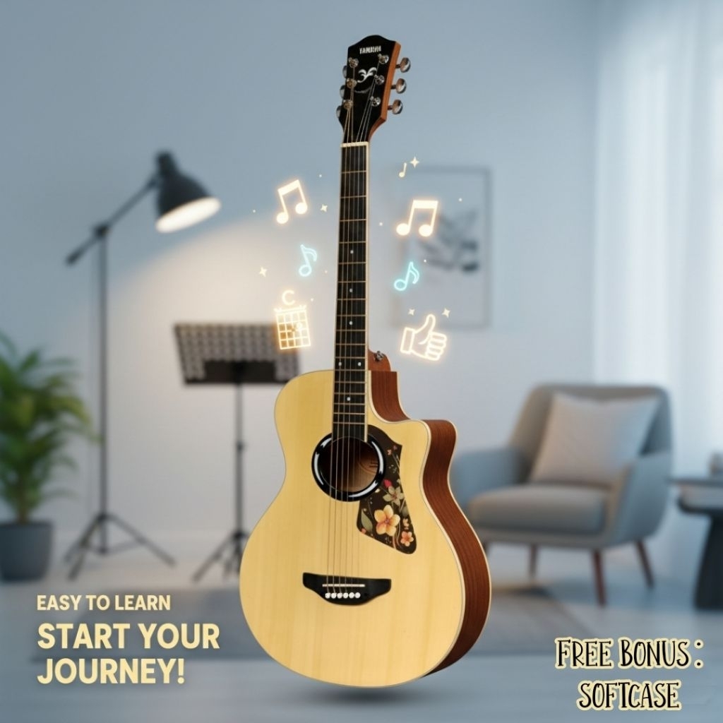 GITAR PEMULA TANAM BESI