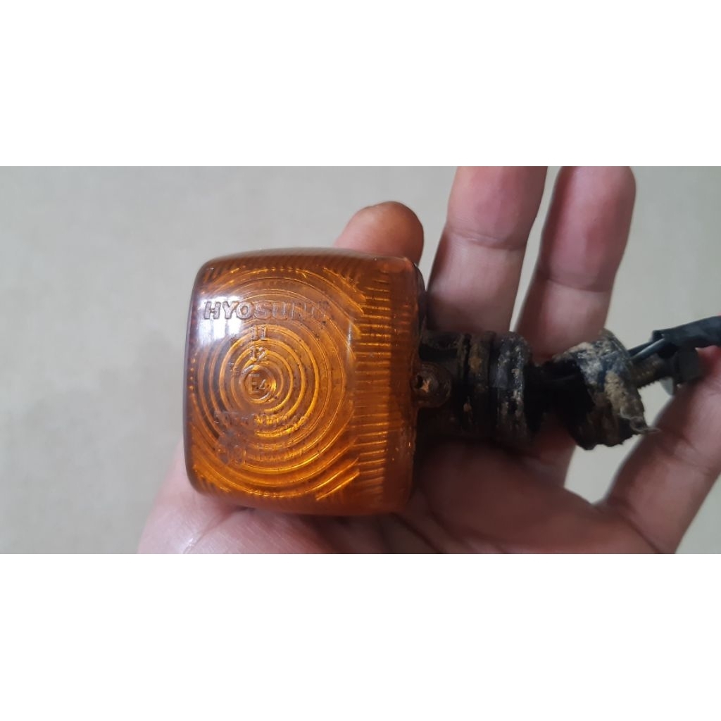 lampu sein trail Hyosung RX125 original