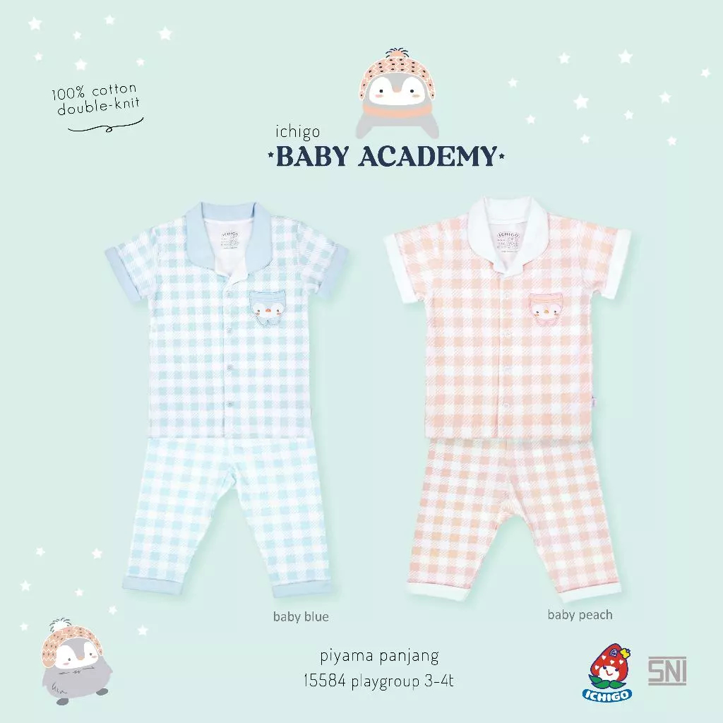 ICHIGO Setelan Piyama  - BABY ACADEMY