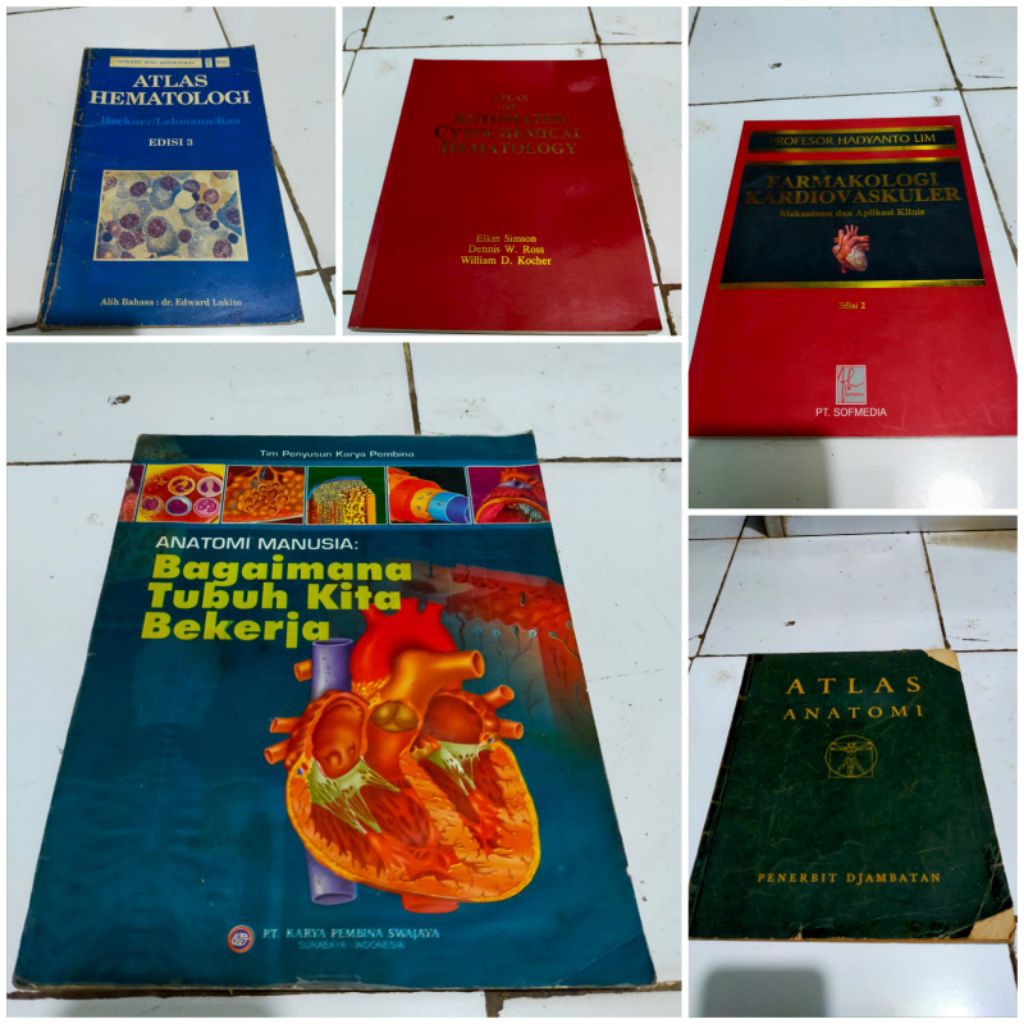 Ori Farmakologi kardiovaskular / Atlas of autemated cytochemical hematology / Anatomi manusia bagaim
