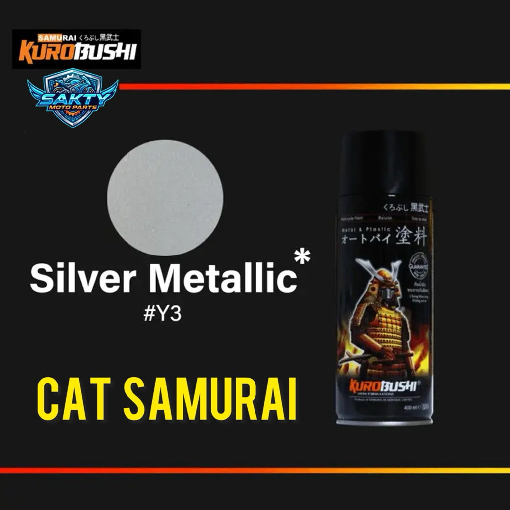 Cat Samurai SILVER METALIC [Y3*] 400ML