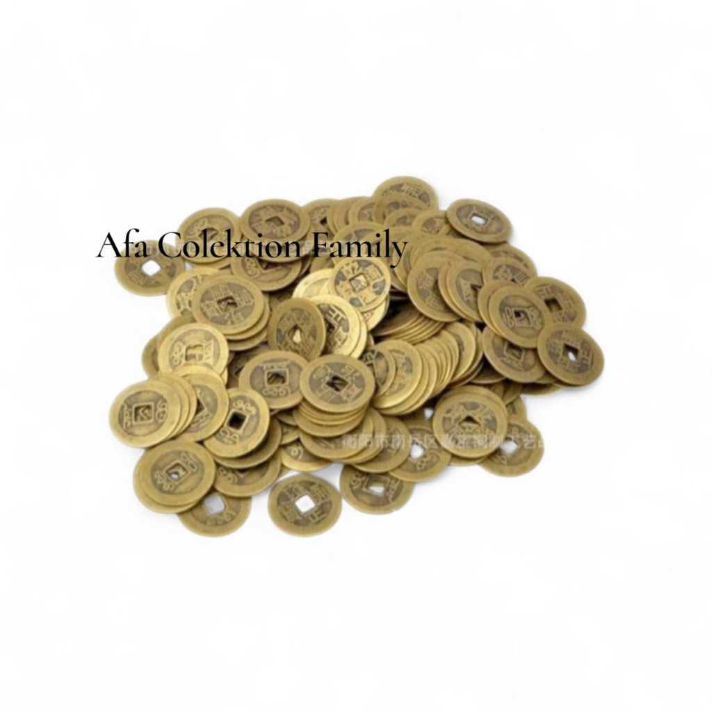 uang koin kuno cina sembahyang koin pengshui per paket