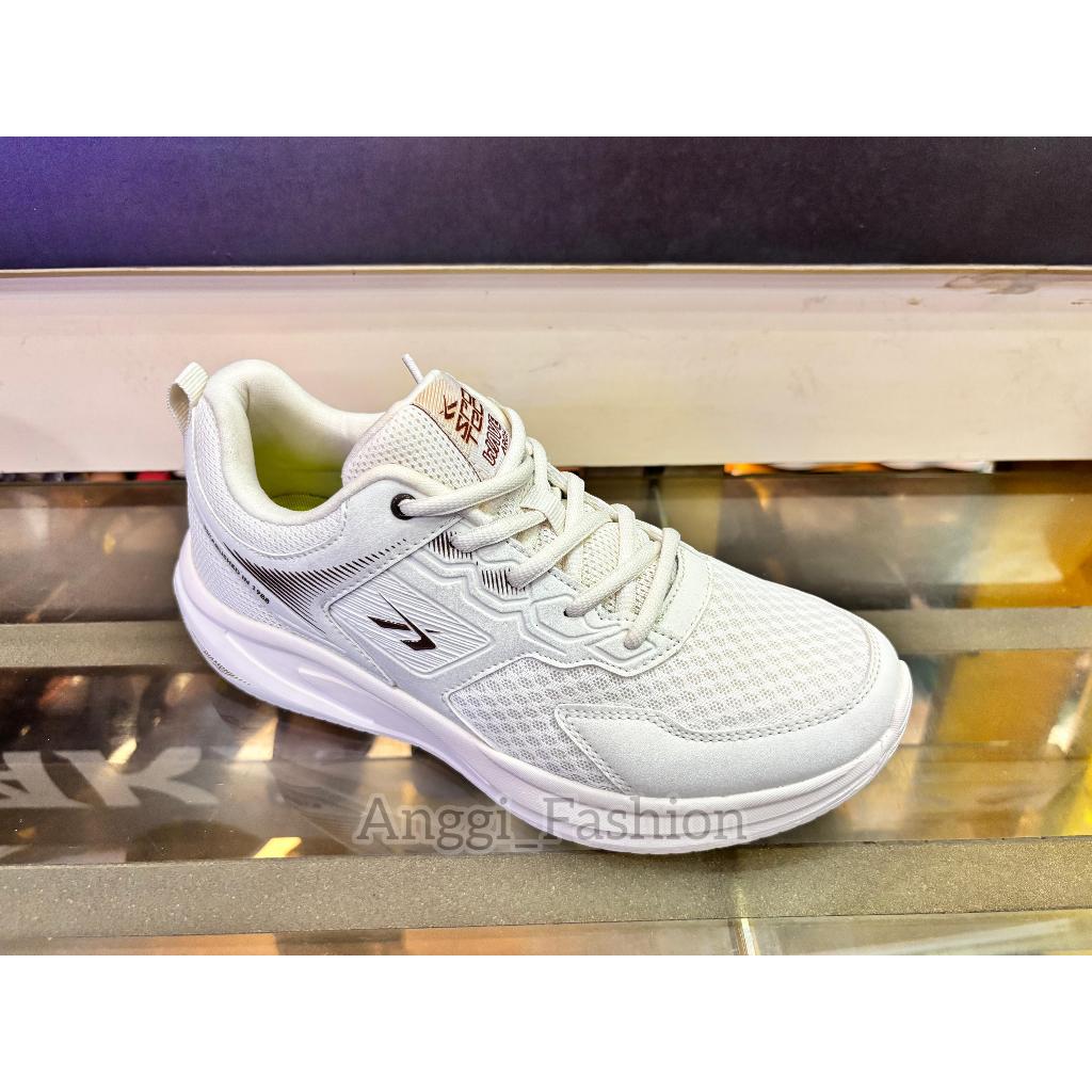 Sepatu Kasual Pria Sepatu Sneakers Spotec Bishop - Putih Tulang