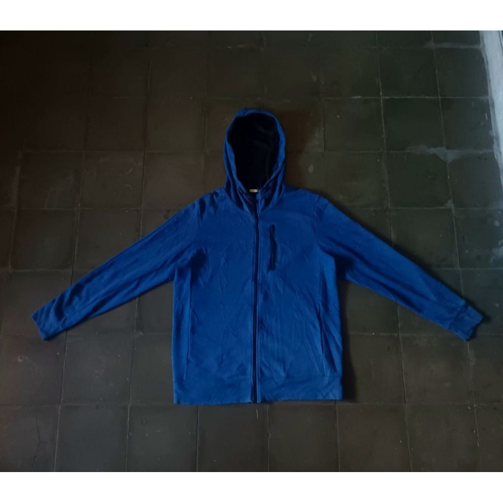zip hoodie GU uniqlo tech L