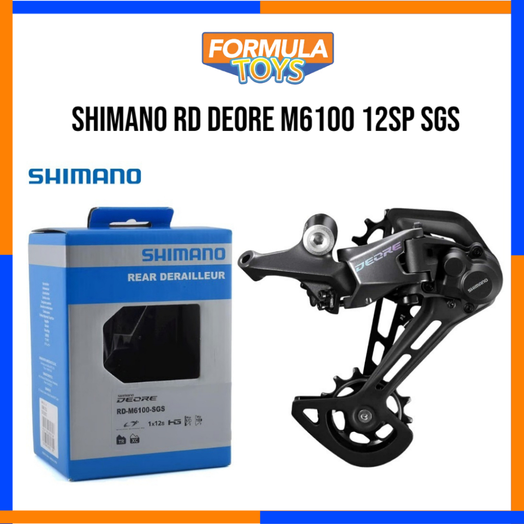 RD SEPEDA MTB SHIMANO RD DEORE M6100 12SP SGS LONG CAGE