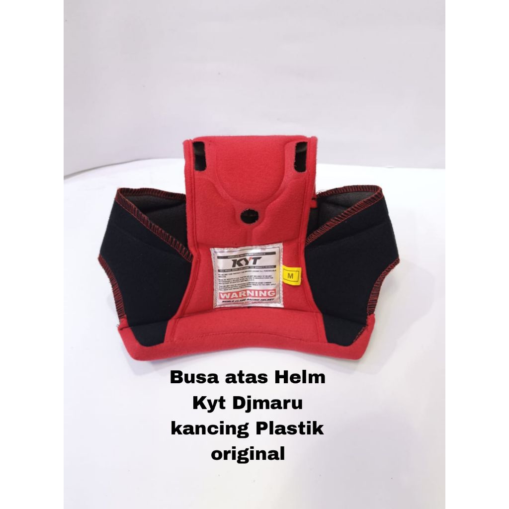Busa Atas Helm Kyt DjMaru Dj Maru kancing Plastik original