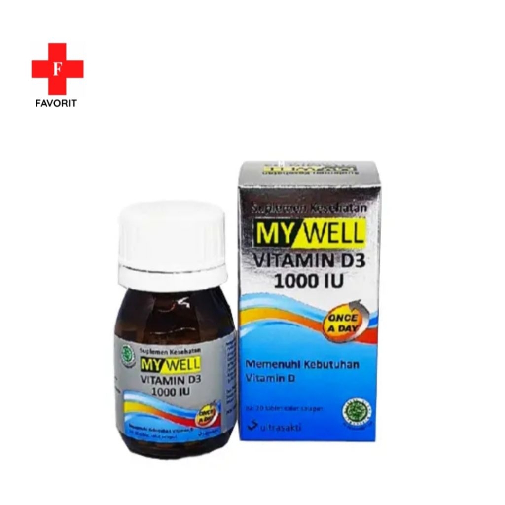 My Well D3 1000 IU