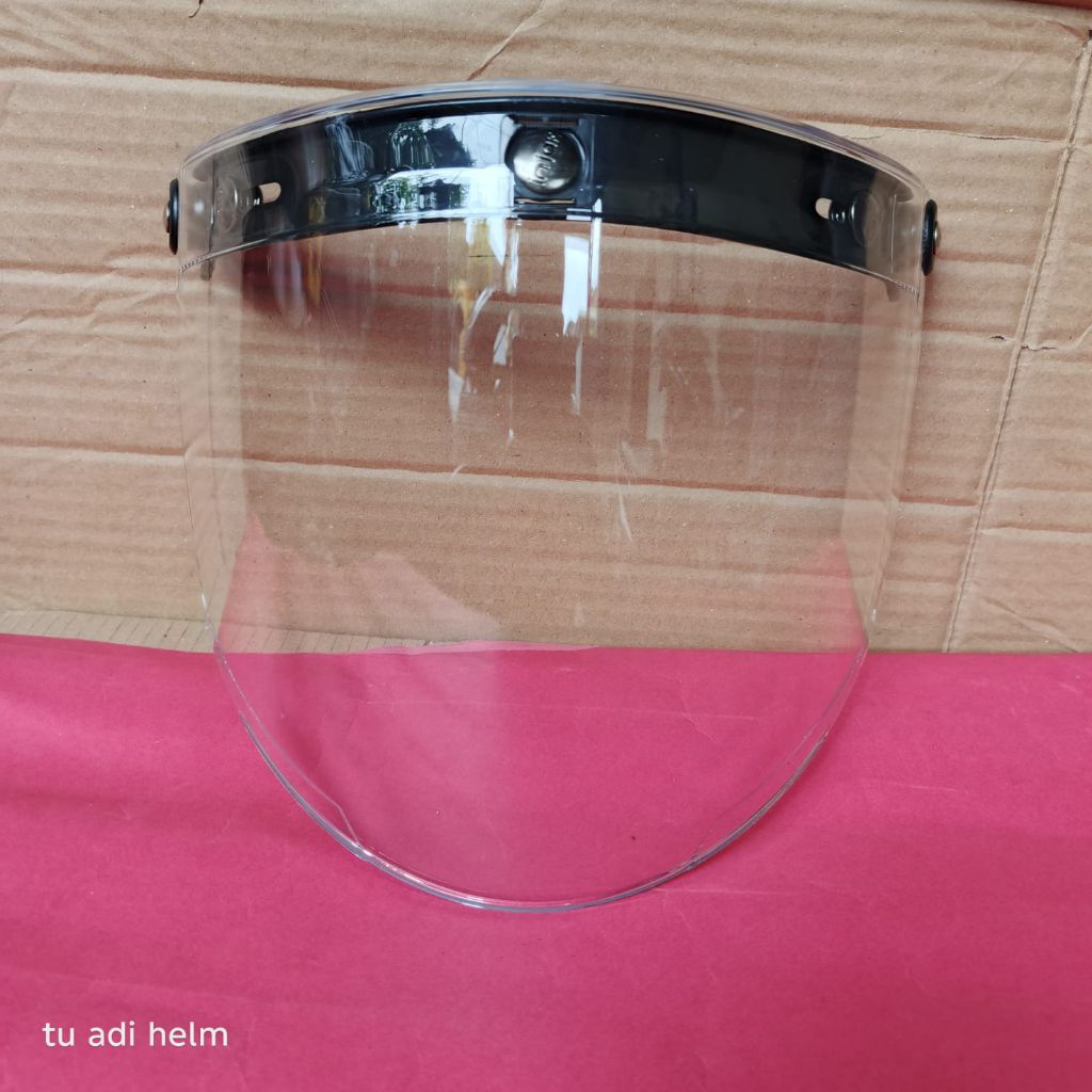 kaca helm venom injak original kaca slim head,bogo,arc ,vespa dll