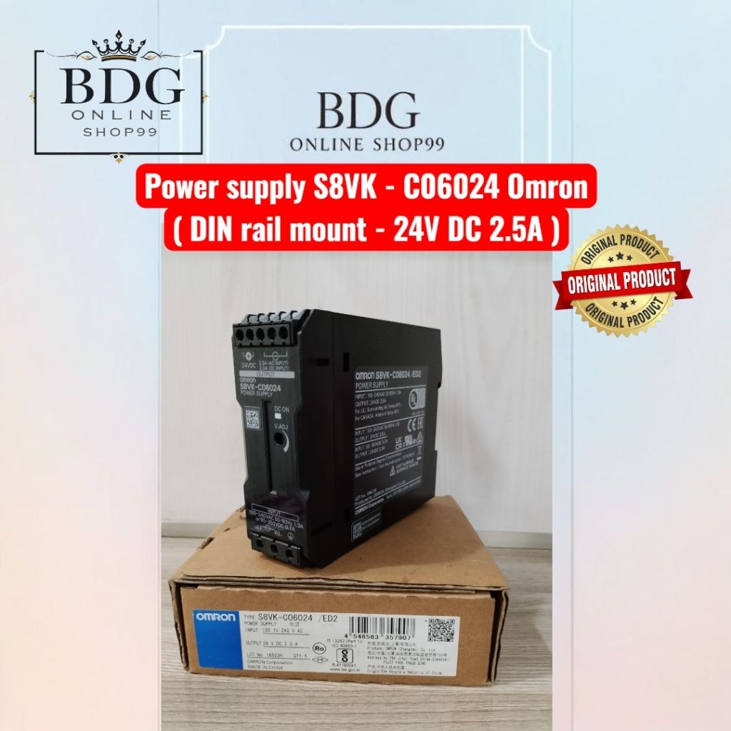 Power supply S8VK - C06024 Omron