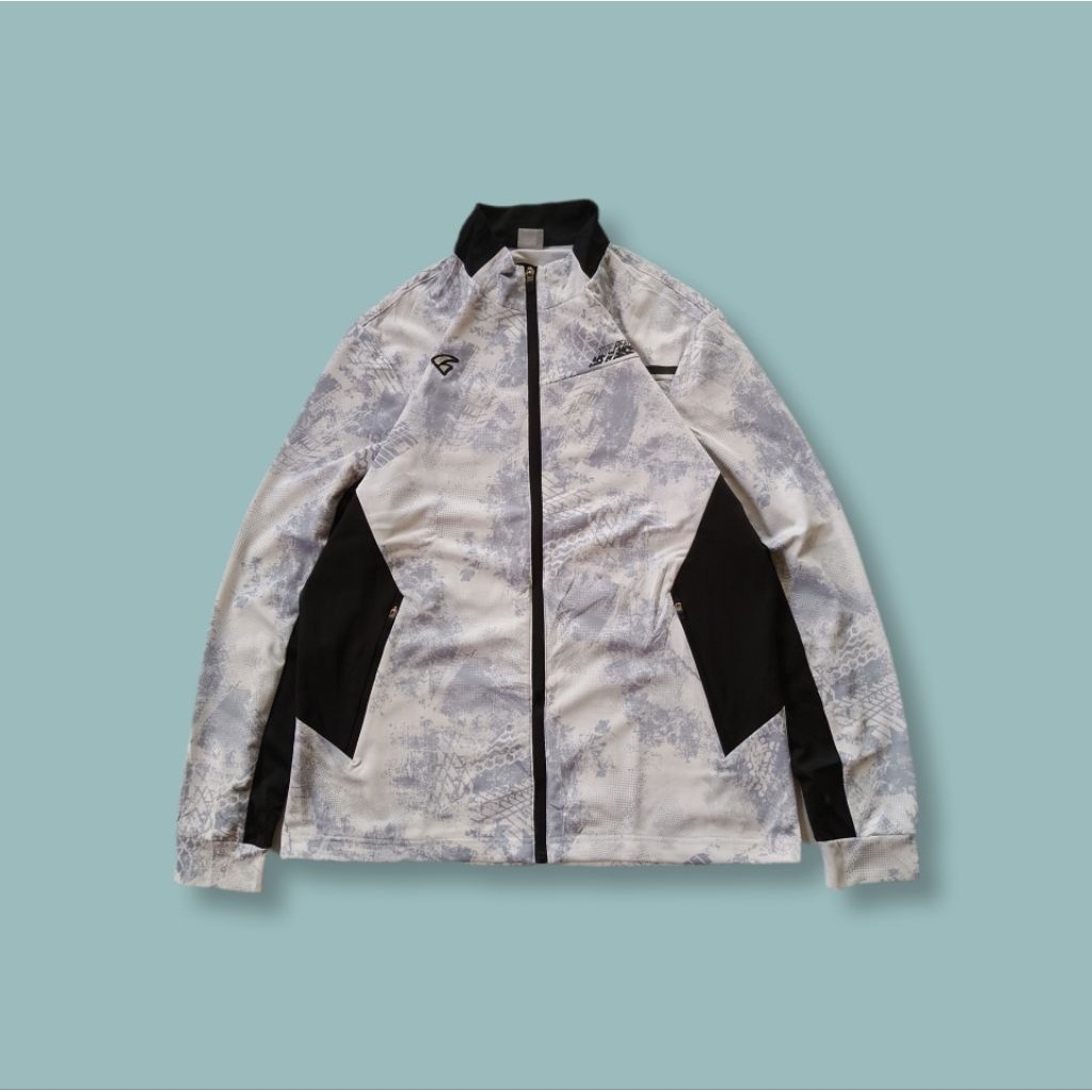 Jaket Tracktop Olahraga Vitro AOV Gray Second L