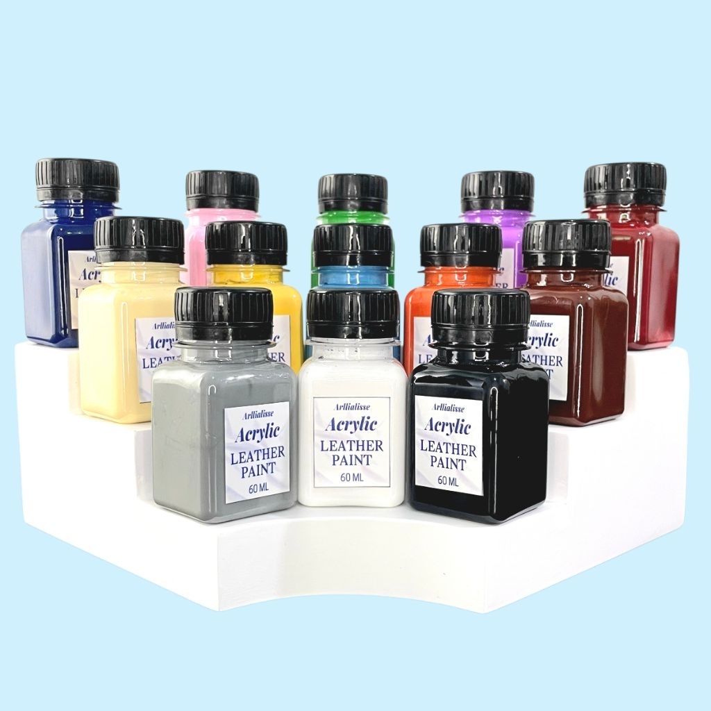 cat sepatu / leather paint / cat sepatu kulit / cat tas kulit / cat midsole sepatu / cat untuk produ