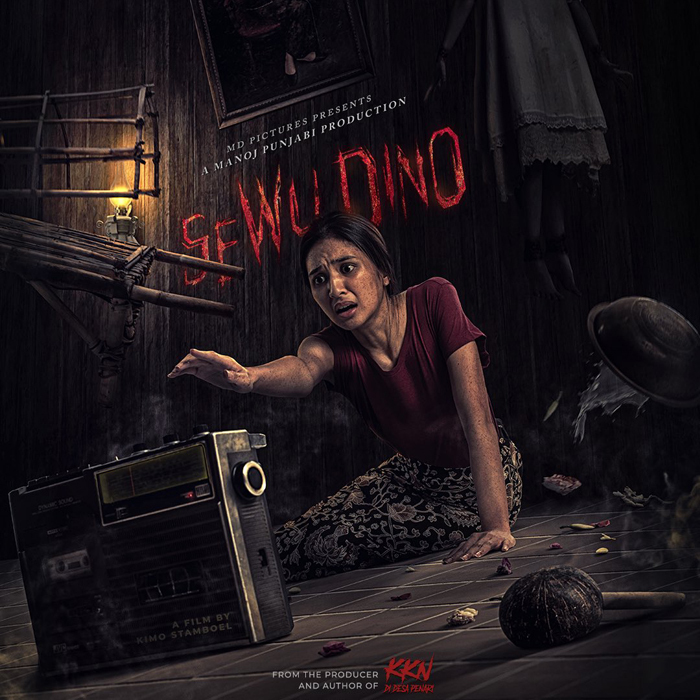 kaset DVD film indonesia Sewu Dino (2023)