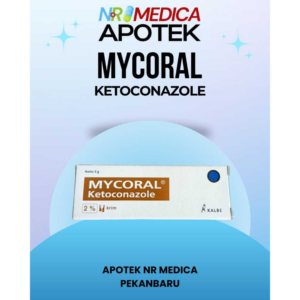 Mycoral Salep Cream 5g / obat jamur kulit