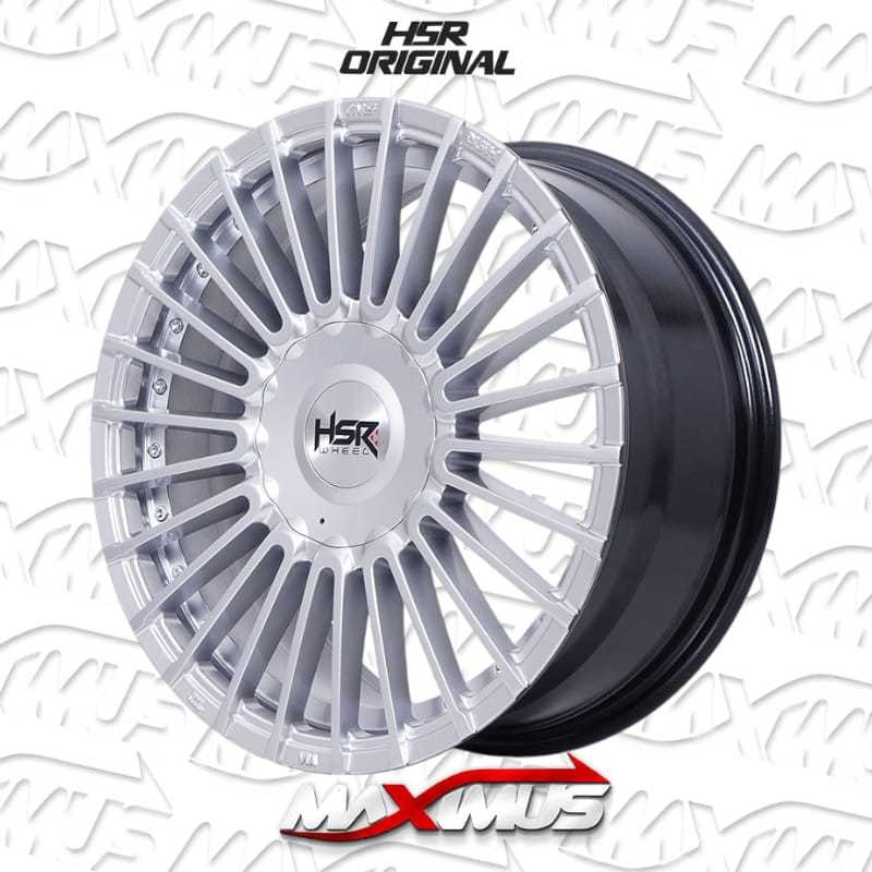 Velg mobil hsr amarasi ring 16 double pcd warna silver