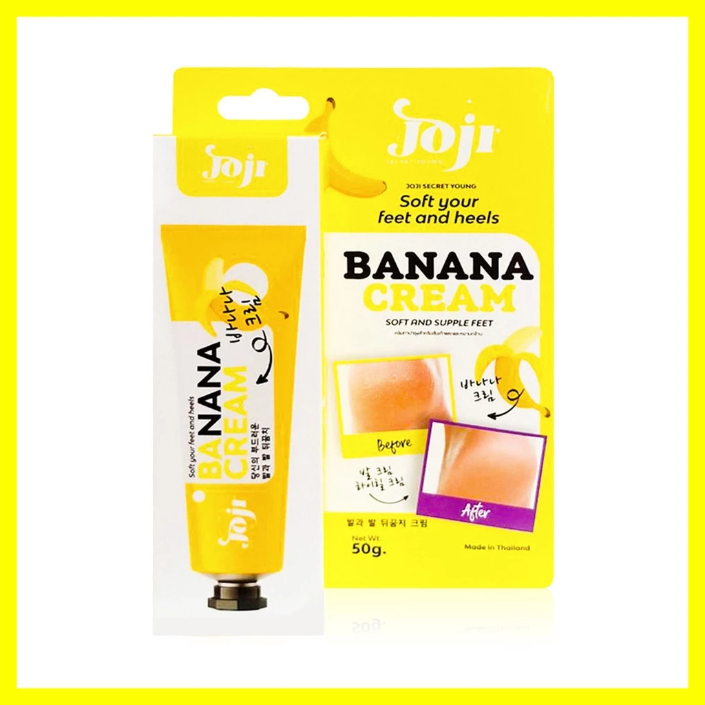 JOJI SECRET YOUNG SOFT YOUR FEET & HEELS BANANA CREAM 50g
