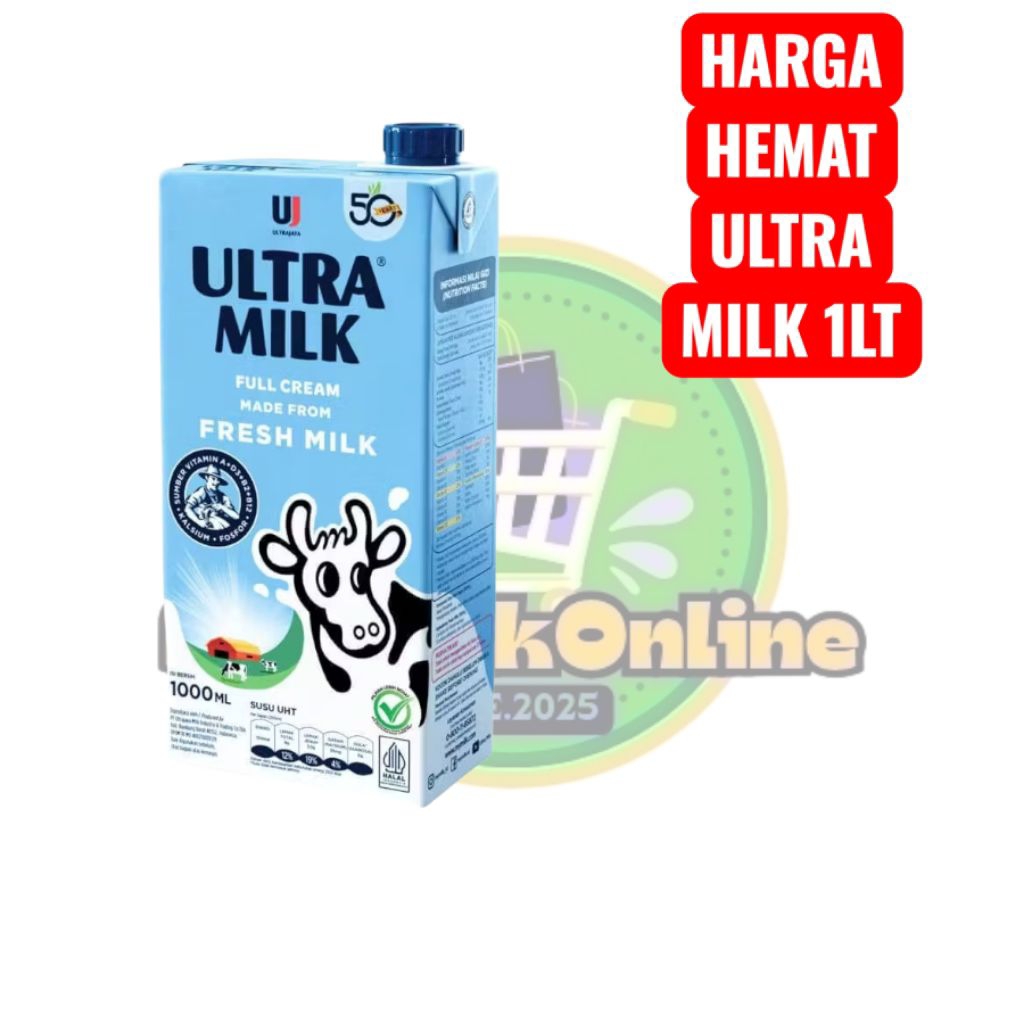 SUPER HEMAT ULTRA MILK 1LT // SUSU ULTRA MILK // ULTRA MILK 1LT
