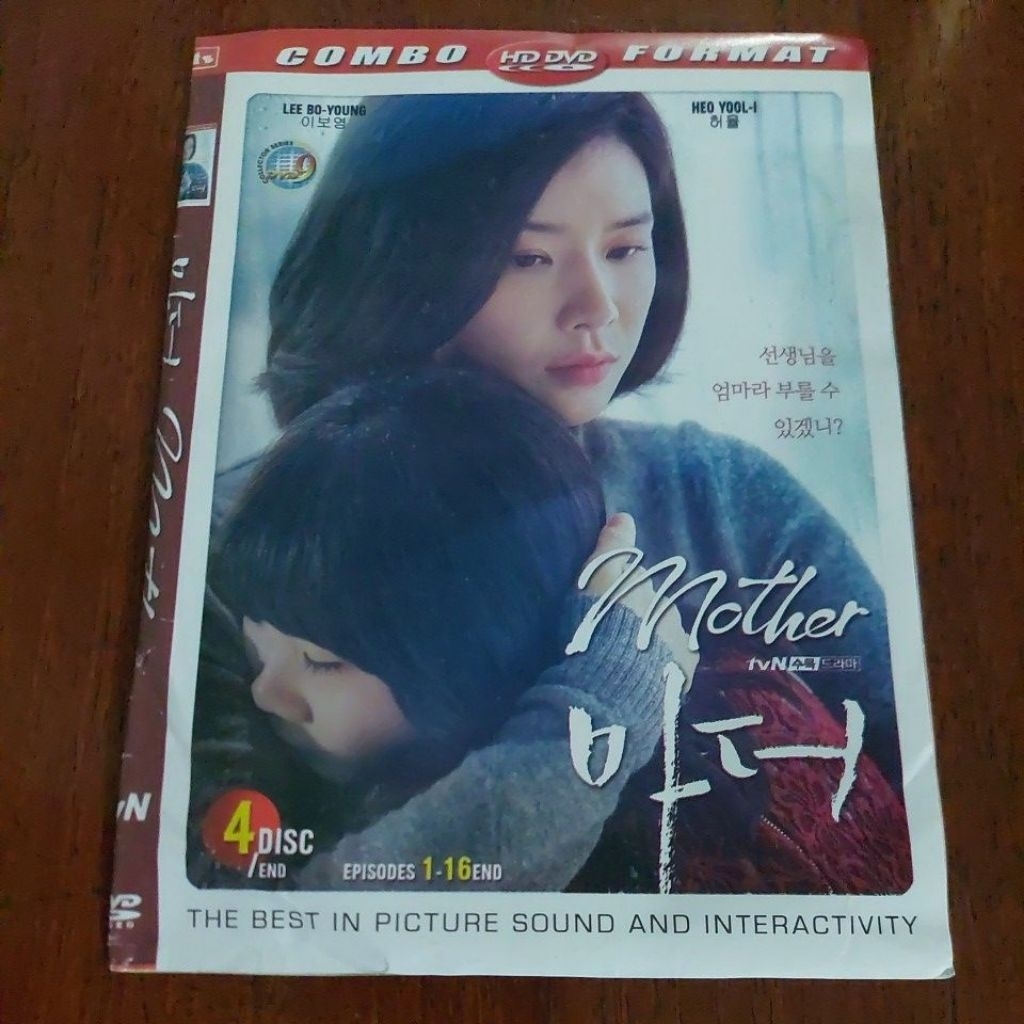 DVD DRAMA KOREA " MOTHER " TVN 4DISC END