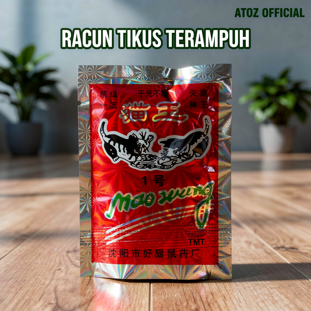 RACUN TIKUS MATI KERING LANGSUNG MATI BERAS 2M/ RACUN TIKUS 2M