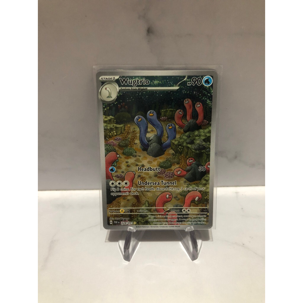 wugtrio AR pokemon tcg english
