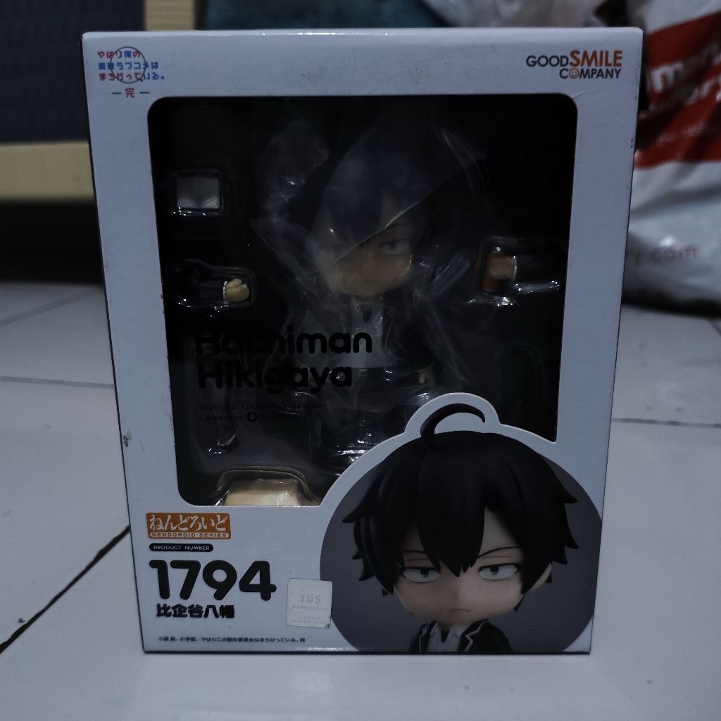 GSC NENDOROID HIKIGAYA HACHIMAN FROM OREGAIRU (YAHARI ORE NO SEISHUN GA MACHIGATTEIRU) GOOD SMILE CO