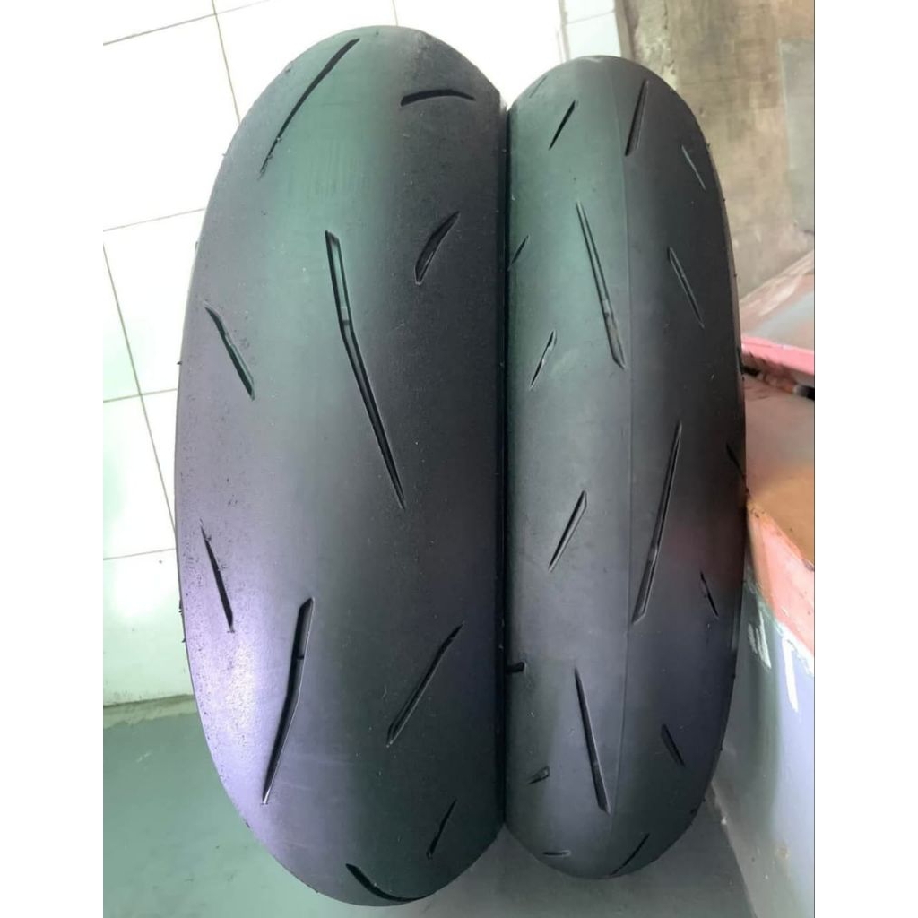 BAN TUBLES MEREK DUNLOP ALPHA UKURAN 110/70-17 150/60-17