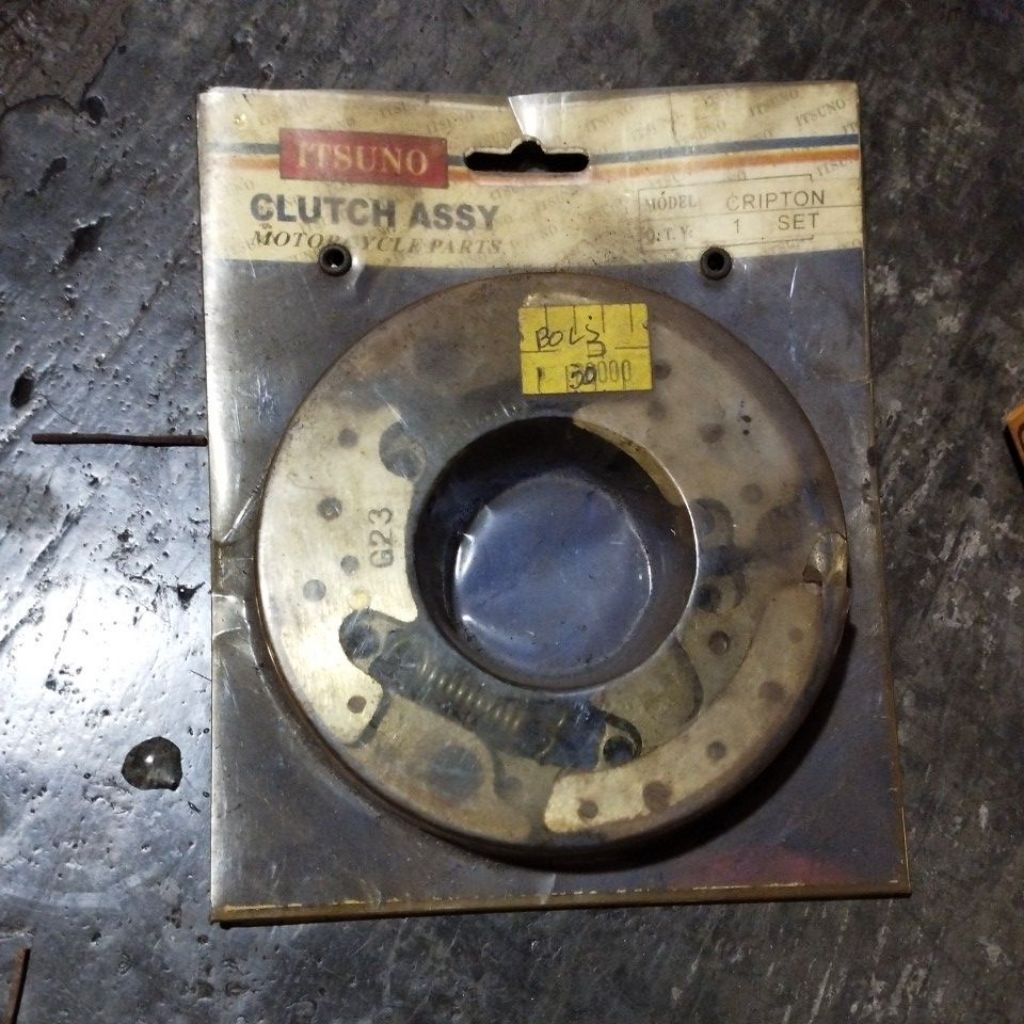 Kampas Ganda Assy Crypton merk Itsuno Kampas ganda Crypton