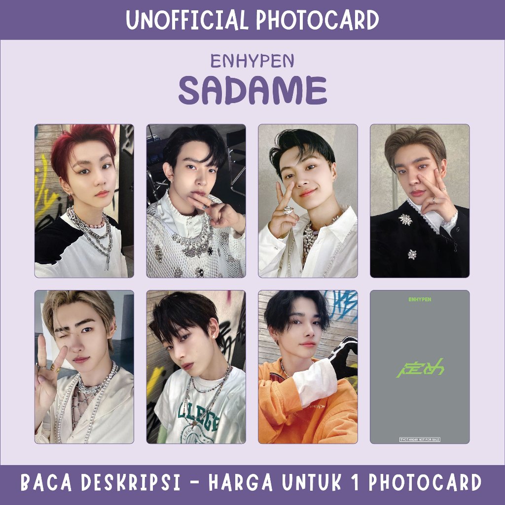 ENHYPEN - SADAME - UNOFFICIAL
