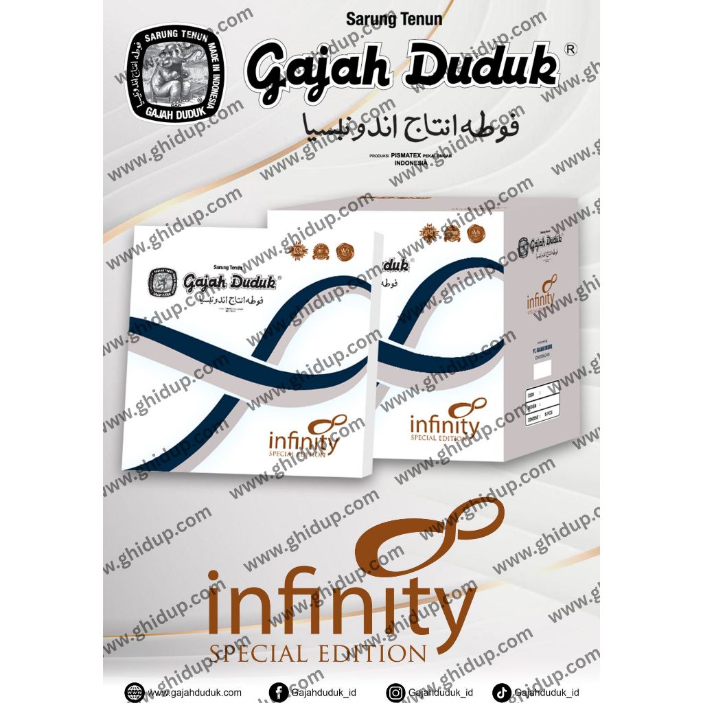 (Grosir) Gajah Duduk Infinity