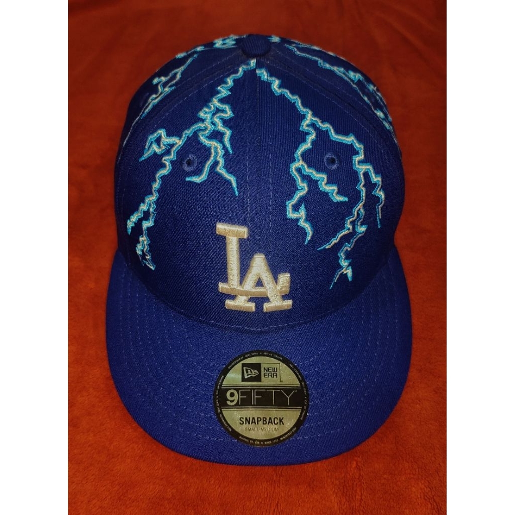 topi new era MLB 9fifty LA Dodgers lightning