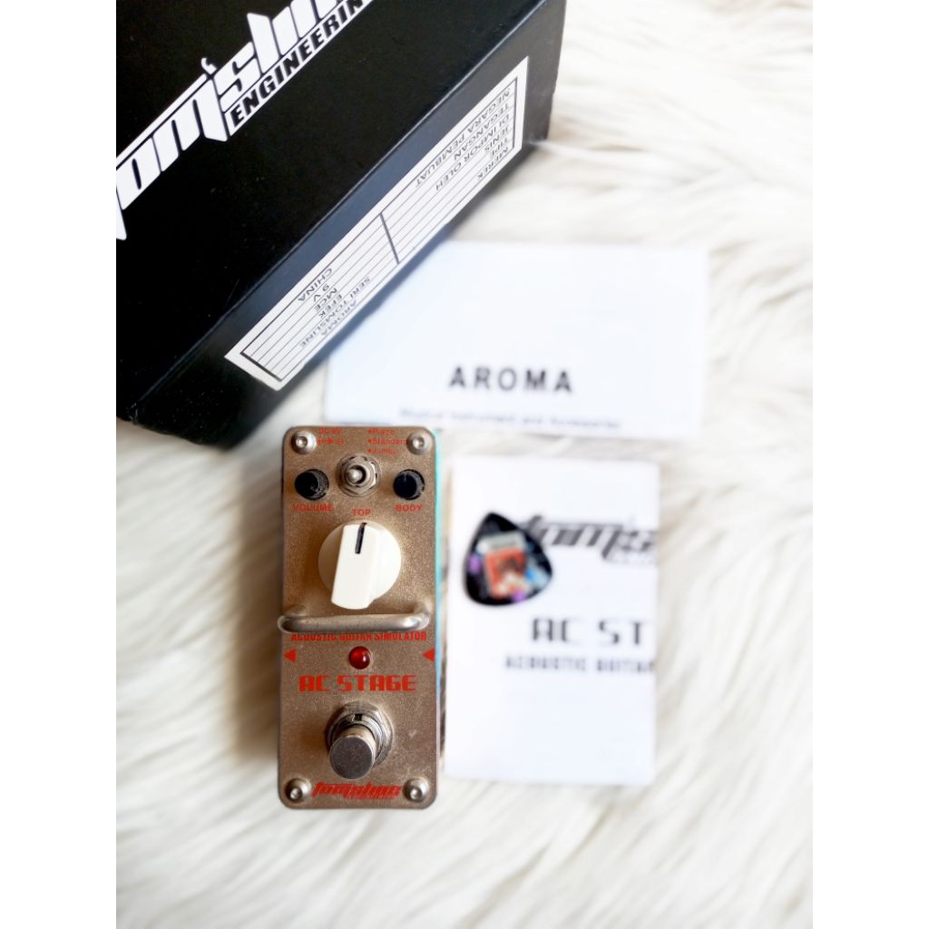 Tomsline AC Stage Acoustic simulator pedal efek gitar bass