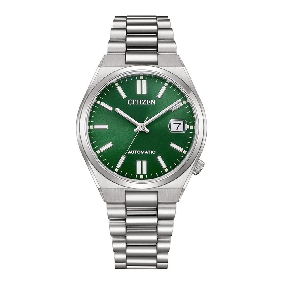 Jam Tangan Wanita Citizen Tsuyosa NJ0200-50X Automatic Green Original Resmi
