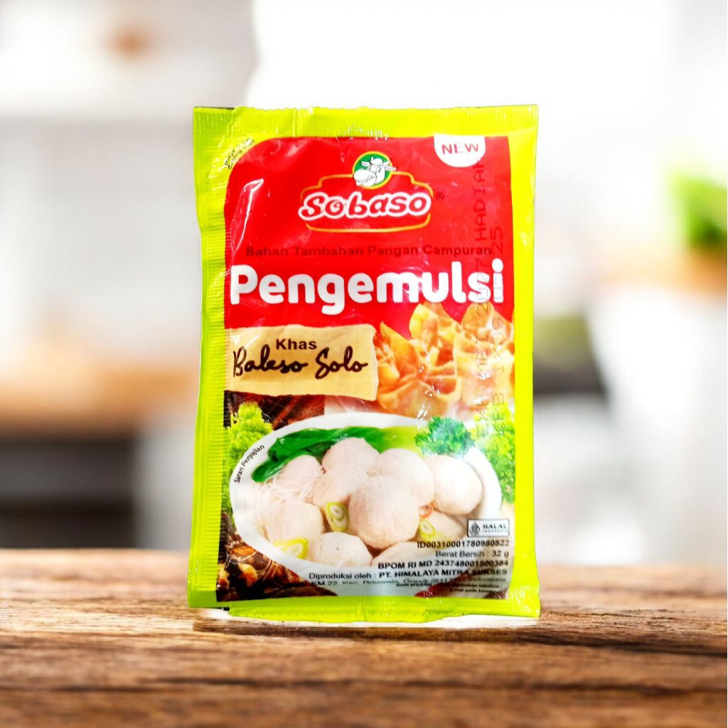 Sobaso Pengemulsi (Pengenyal+Emulsifer) 32gr