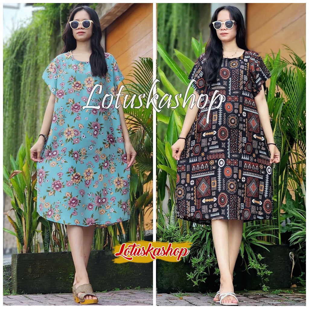 Daster Bali Model Payung Rayon Lembut XL Jumbo