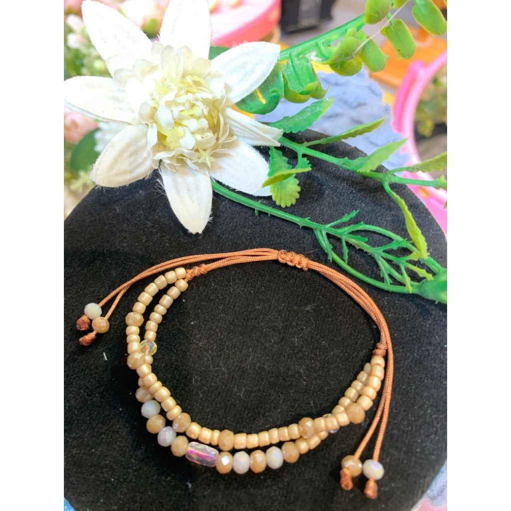 Gelang 2layer serut