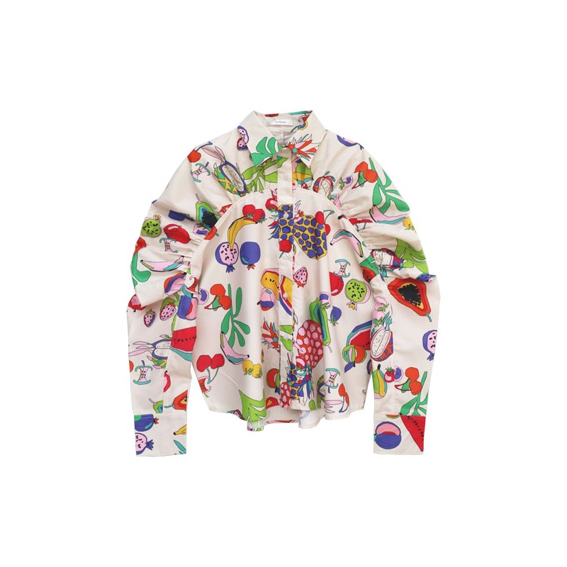 Nadjani Belinda x JFW Kemeja Arasan Wanita Bahan Katun Toyobo