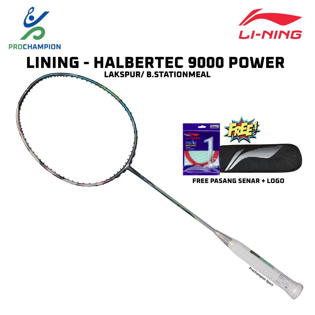 Raket Badminton LINING Halbertec 9000 Power