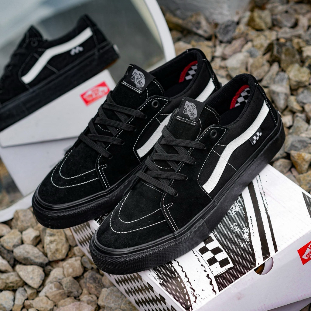 Vans Skateboarding Pro Black Black White