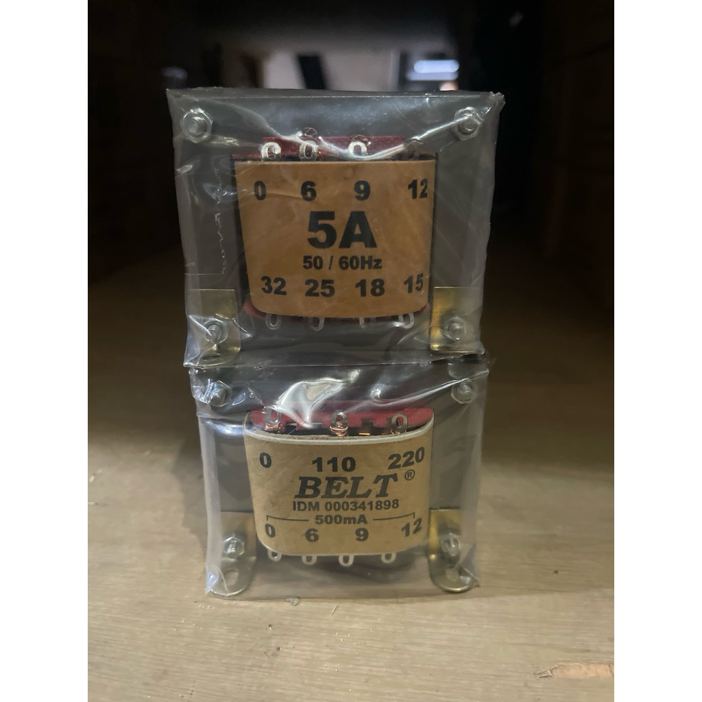 Trafo Belt 5A Non CT 32V Kecil | trafo non ct 5 A 32 volt tinggi 6,5cm