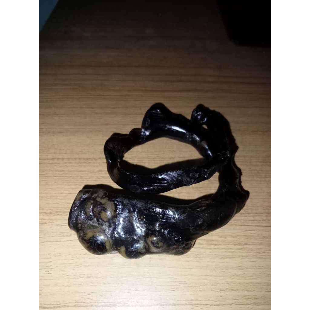 Gelang Akar Bahar Bonggol Hitam Jumbo