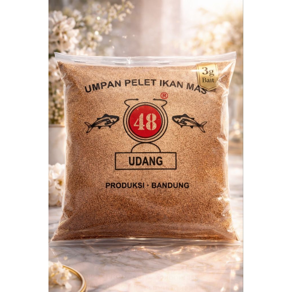 umpan pelet 48 aroma udang mantap joss